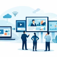 Why Web Based Digital Signage Fits Enterprise