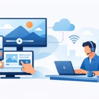 How to Manage Signage Content Remotely