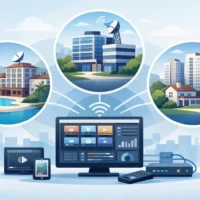 Multi Site IPTV Management for Complex Estates